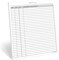 Activity Log Notepad, 50 Page Planner Pad to List a Task, Action or Contact. A Versatile Work Tool to Track Time & Organize Office Productivity. 8.5 X 11, A4 Sheets.